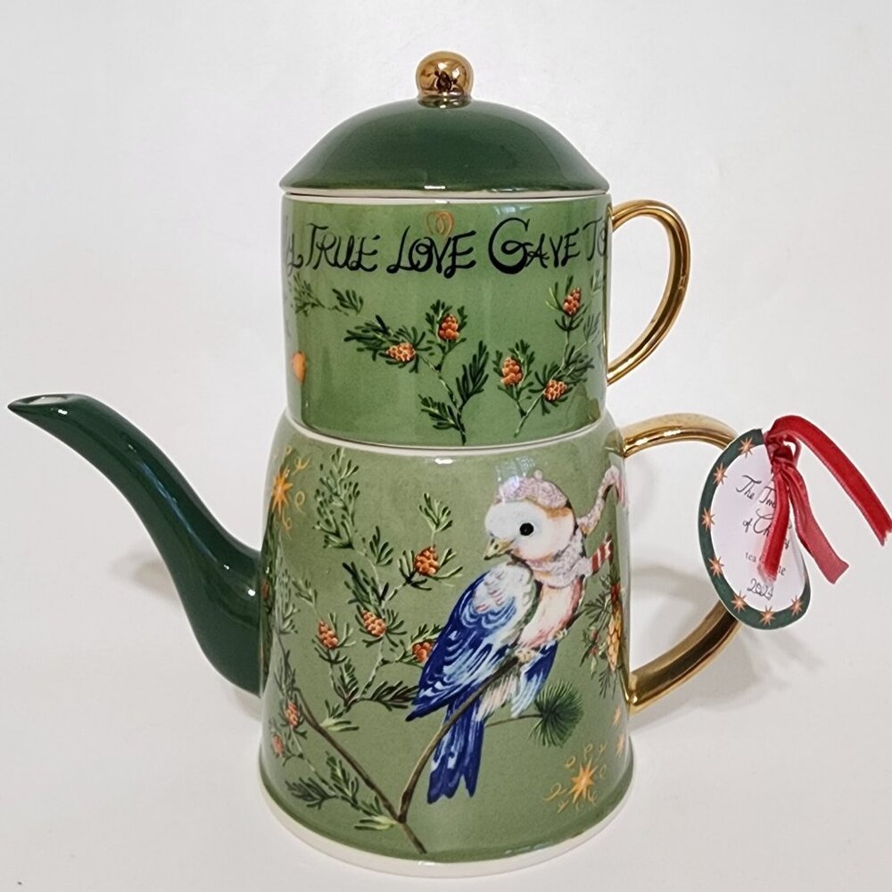 Anthropologie Phannapast Taychamaythakool 12 Days Christmas Tea For One Set New